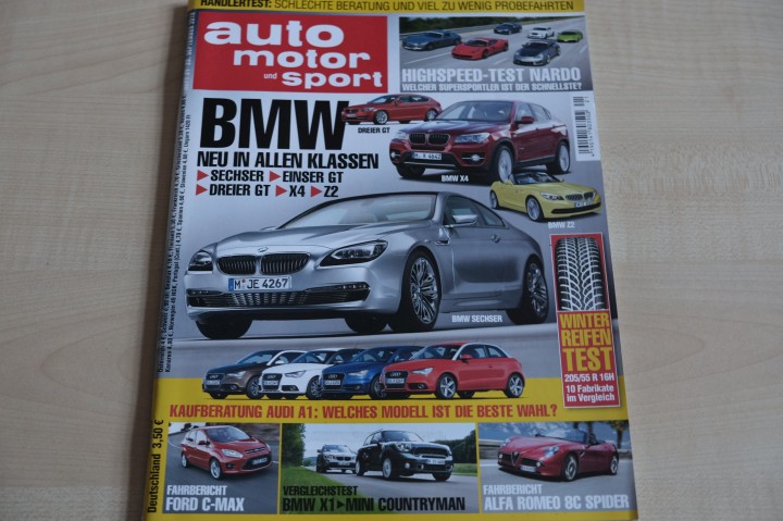 Deckblatt Auto Motor und Sport (21/2010)